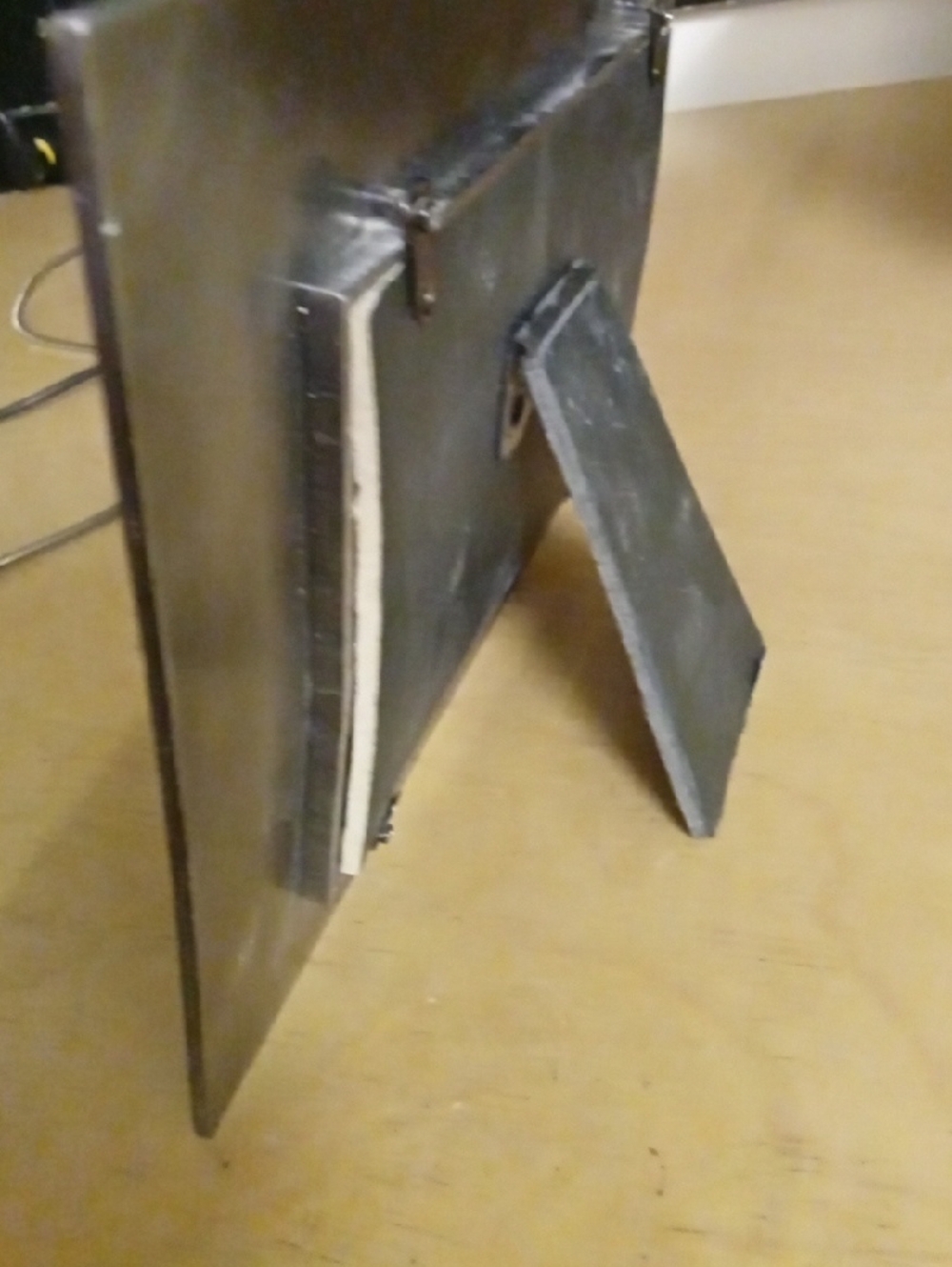 Beautiful Peweter Type Frame - Picture 3 of 3
